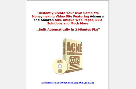 Screen42-2 Acne Video Site Builder