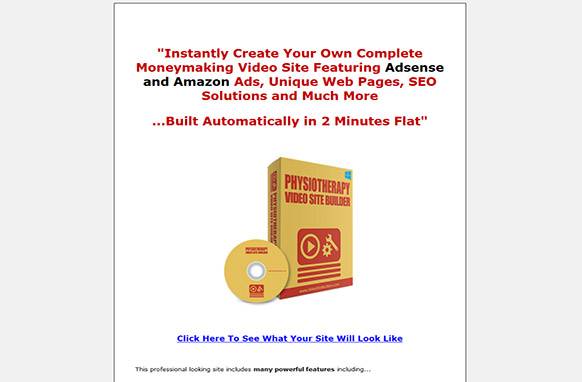 Screen430-1 Physiotherapy Video Site Builder