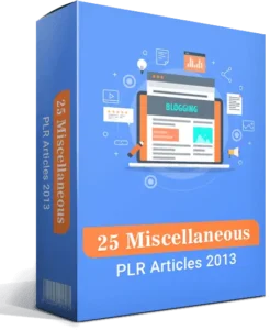 25-Miscellaneous-PLR-Articles-2013-246x300 100+ Premium Bonuses