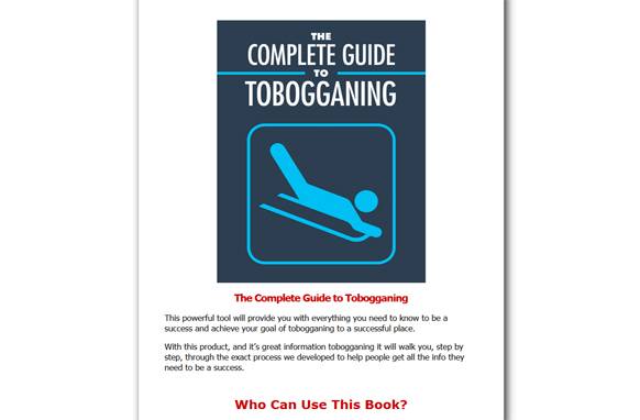 Screen359 The Complete Guide to Tobogganing