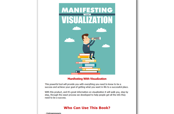 Screen32 Manifesting Visualization