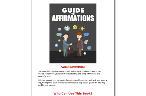 Screen31 Guide To Affirmations