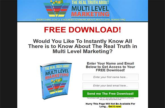 Screen2-3 The Real Truth About Multi Level Marketing