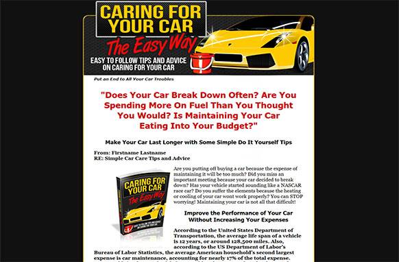 Screen42-1 Caring For Your Car The Easy Way