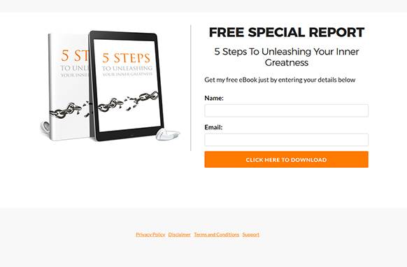 Screen-1 5 Steps To Unleashing Your Inner Greatness AudioBook and Ebook