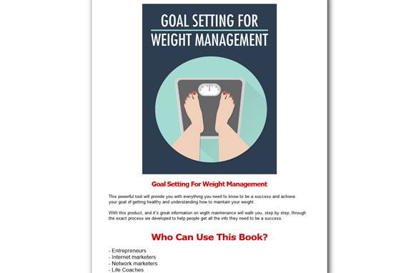 Screen366 Goal Setting for Weight Management
