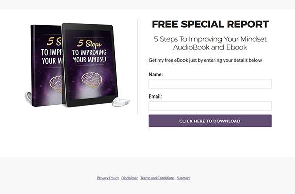 Screen-14 5 Steps To Improving Your Mindset AudioBook and Ebook