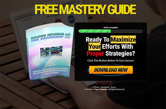 Screen-3-2 Building Influence With Free Membership Sites