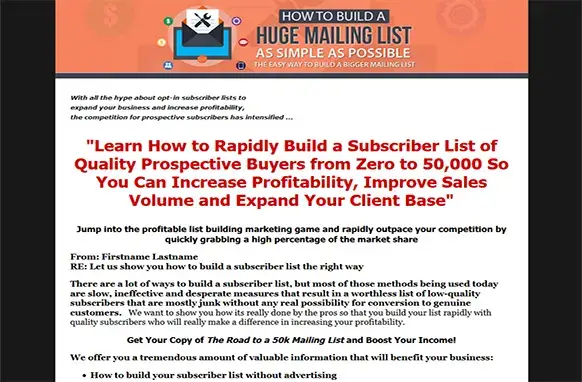 Screen-17-2 How To Build a Huge Mailing List as Simple as Possible